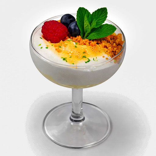 Tarta de Limón Deconstruida