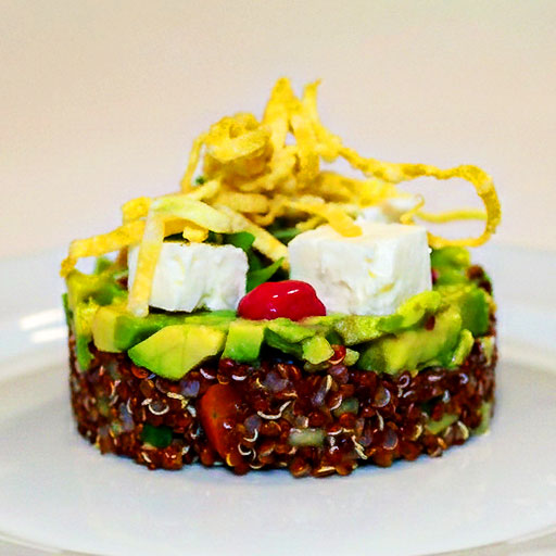 Ensalada de Quinoa y Aguacate